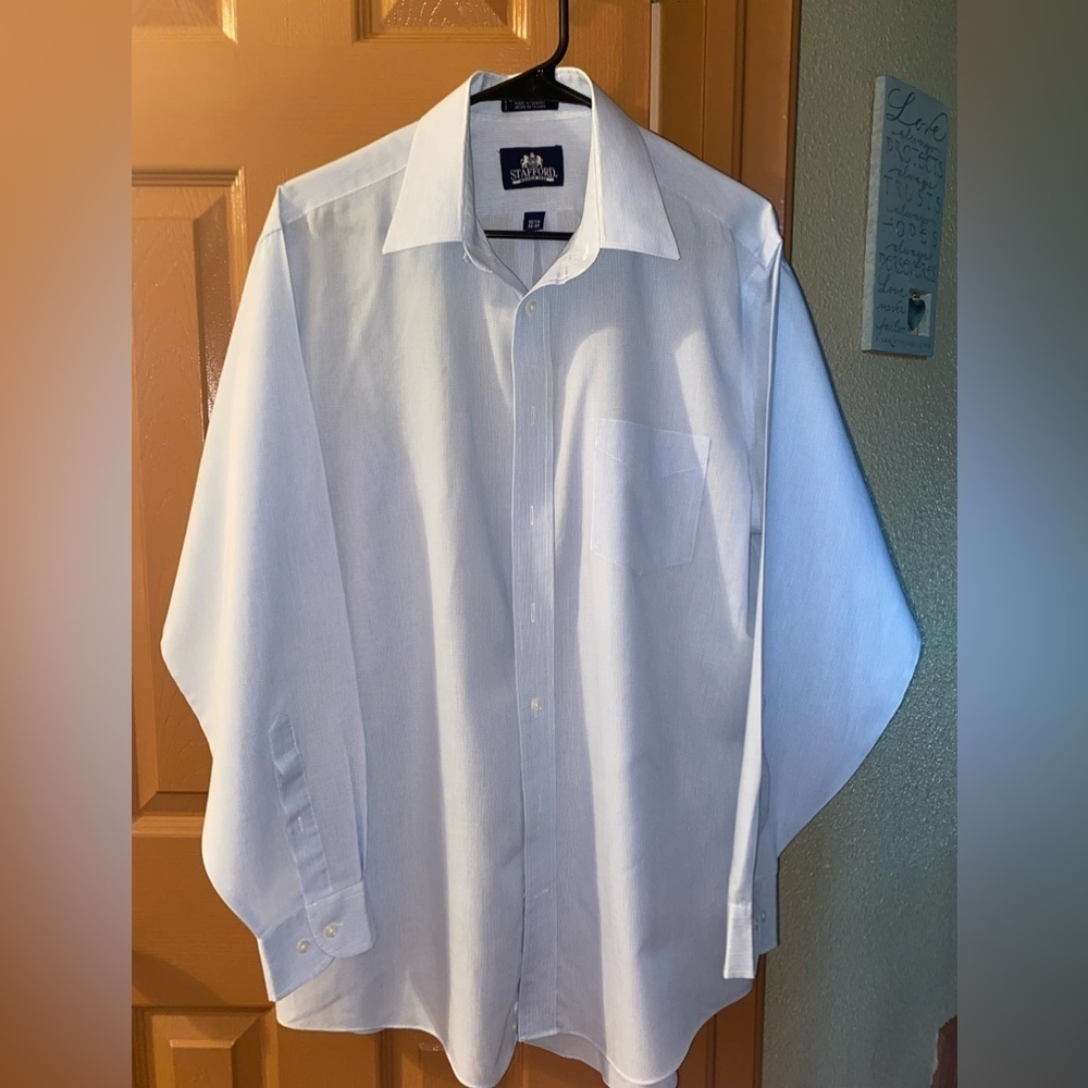 Stafford - GUC - Mens Large Dress Shirt